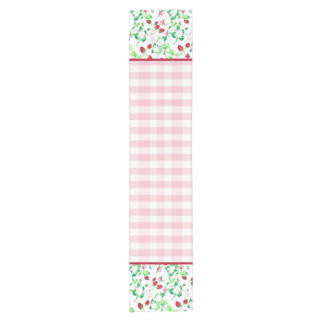 Benutzerdefinierter 14" X 72" Tischläufer (Vorderseite)