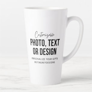 Benutzerdefinierter 17 oz Latte-Becher Personali Milchtasse