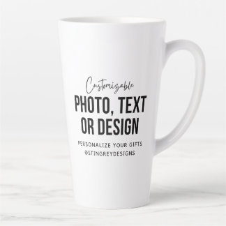 Benutzerdefinierter 17 oz Latte-Becher | Personali Milchtasse