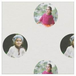 Benutzerdefinierter 2-Foto-Dot-Druck Stoff