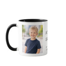 Benutzerdefinierter 2-Foto-Lieb-Dich-Opa-Minimalis