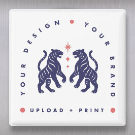 Benutzerdefinierter 2" Magnet | Design-Upload Kühl