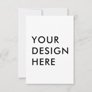 Benutzerdefinierter 3.5x5" Vertikaler Kartendruck Dankeskarte