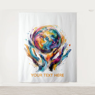 Benutzerdefinierter 88" x 104"-Teppich Wandteppich