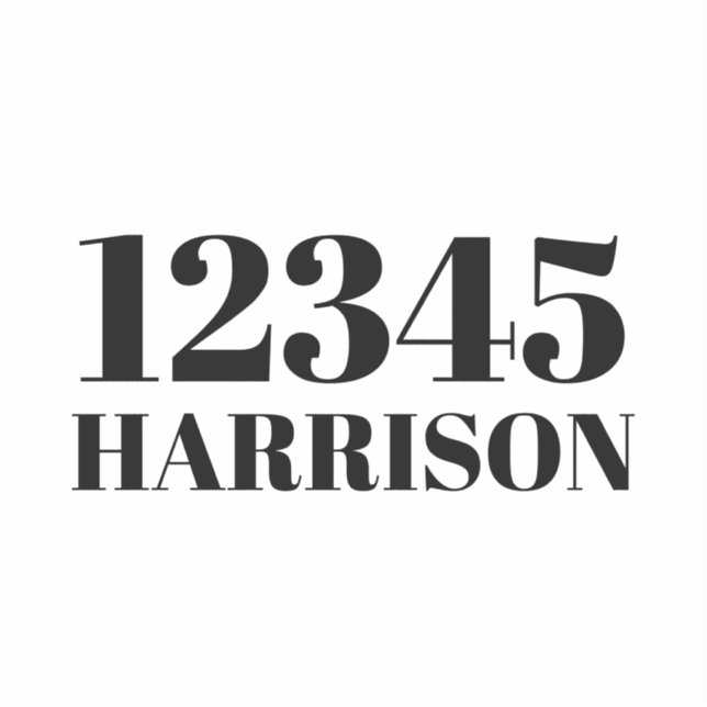 Benutzerdefinierter Abfallmüll, recycelnd Nummer d Aufkleber (Vorderseite)