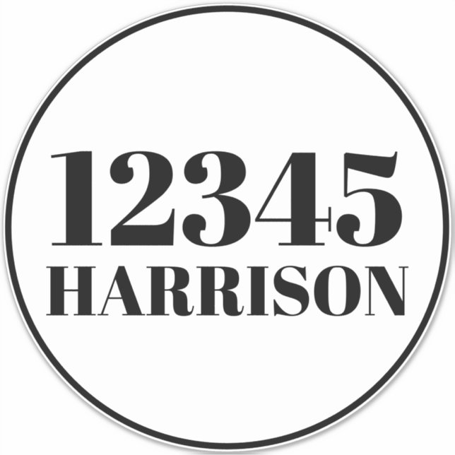 Benutzerdefinierter Abfallmüll, recycelnd Nummer d Aufkleber (Vorderseite)