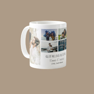 Benutzerdefinierter All of Me Loves All of You Fot Kaffeetasse