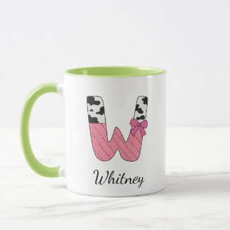 Benutzerdefinierter Anfangsbuchstabe Name Becher | Tasse