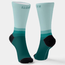 Benutzerdefinierter Aquamarin blauer Farbblock