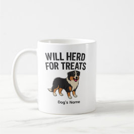 Benutzerdefinierter Australian Shepherd „Wird für  Kaffeetasse