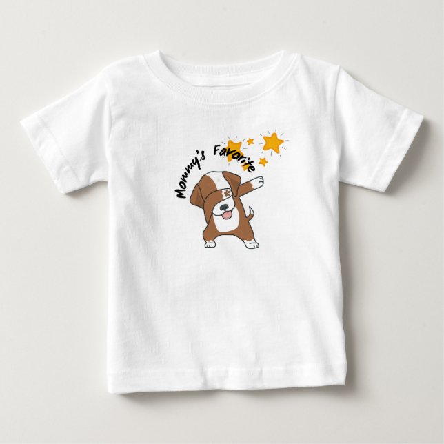 "Benutzerdefinierter Baby-Body – Weich und komfort Baby T-shirt (Vorderseite)