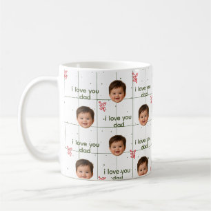 Benutzerdefinierter Baby-Foto-Kaffeebecher für Pap Kaffeetasse