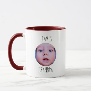 Benutzerdefinierter Baby-Foto- und Namens-Kaffeebe Tasse