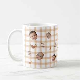 Benutzerdefinierter Baby-Gesichts-Foto-Kaffeebeche Kaffeetasse