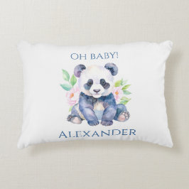 Benutzerdefinierter Baby-Panda Dekokissen