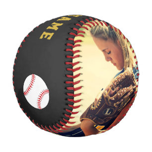 Benutzerdefinierter Baseball mit Teamname, Nummer,