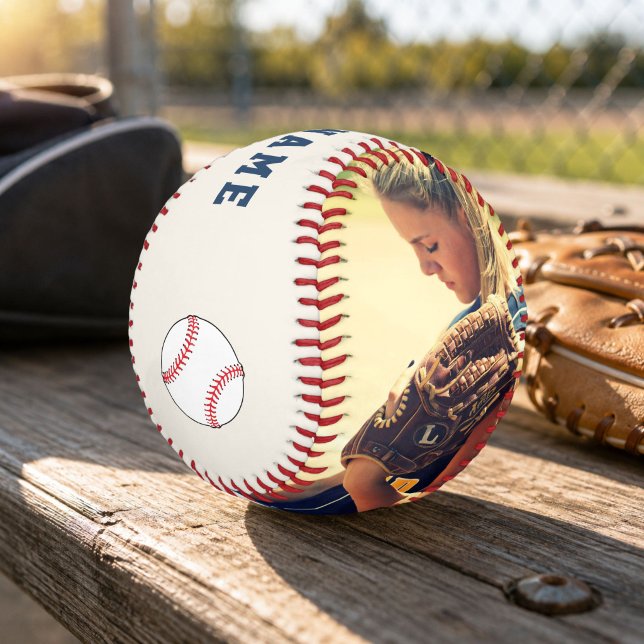 Benutzerdefinierter Baseball mit Teamname Nummer F (Von Creator hochgeladen)