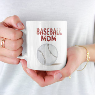 Benutzerdefinierter Baseball-Personalisierter Mama Kaffeetasse