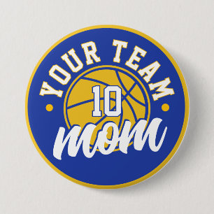 Benutzerdefinierter Basketball-Mom-Knopf Button