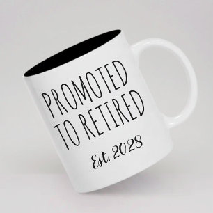 Benutzerdefinierter Becher als Geschenk für Kolleg Zweifarbige Tasse