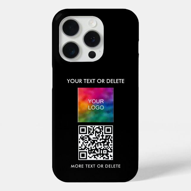 Benutzerdefinierter, beliebter QR-Code Hochladen v Case-Mate iPhone Hülle (Rückseite)