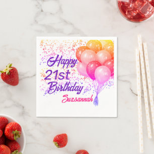 Benutzerdefinierter Besondere Anlass-Confetti mit  Serviette