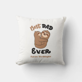 Benutzerdefinierter bester Vater je Niedlicher Fau Kissen