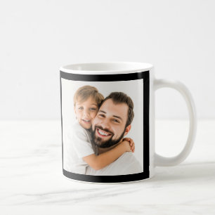 Benutzerdefinierter bester Vater nach Par-Foto Kaffeetasse