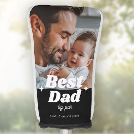 Benutzerdefinierter bester Vater nach Par Retro Co Golf Headcover