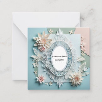 Benutzerdefinierter Bildhalter Mitteilungskarte