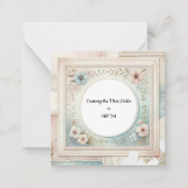 Benutzerdefinierter Bildhalter Mitteilungskarte