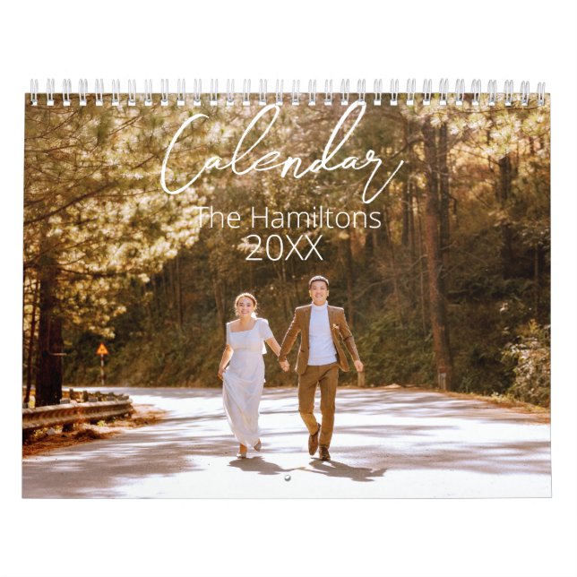 Benutzerdefinierter Bildkalender mit Skript Kalender (Titelbild)