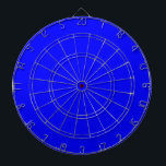 Benutzerdefinierter blaufarbiger Designer Dartscheibe<br><div class="desc">Benutzerdefinierter blaufarbiger Designer</div>