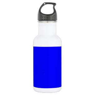 Benutzerdefinierter blaufarbiger Designer Edelstahlflasche