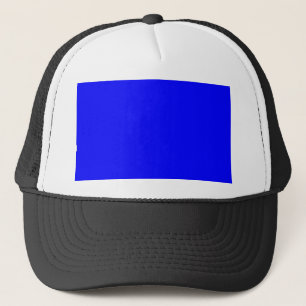 Benutzerdefinierter blaufarbiger Designer Truckerkappe