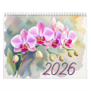 Benutzerdefinierter Blumen-Foto-Kalender Personali Kalender