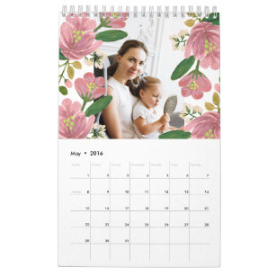 Benutzerdefinierter Blumenkalender Kalender