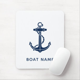 Benutzerdefinierter Bootsanker Küsten-Swag Benutze Mousepad