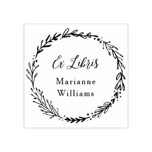 Benutzerdefinierter botanischer Name des Wraths Ex Gummistempel