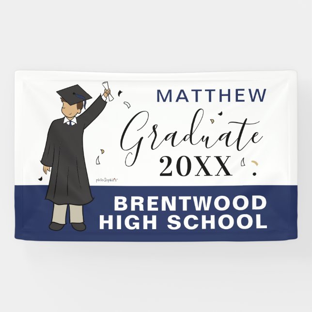 Benutzerdefinierter Boy Avatar| Banner für den Abs (Horizontal)