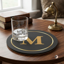 Benutzerdefinierter Buchstabe Elegantes Monogramm