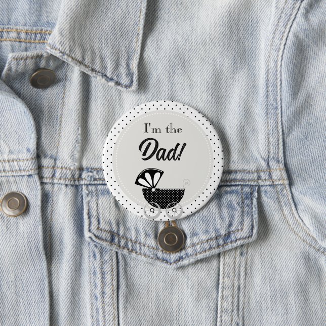 Benutzerdefinierter Button für Baby Shower Party - (Beispiel)