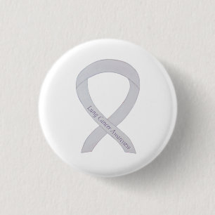 Benutzerdefinierter Button "Lungenkrebs-Bewusstsei