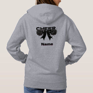 Benutzerdefinierter Cheerleader-Name-Bogen Hoodie