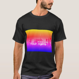 Benutzerdefinierter City View-T - Shirt - T-Shirt