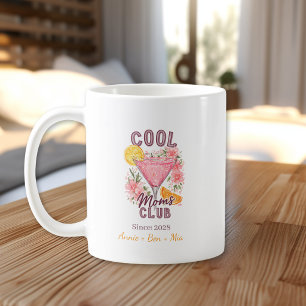 Benutzerdefinierter "Cool Moms Club" Kaffeetasse