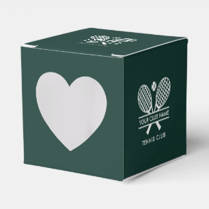 Benutzerdefinierter Country Club Name Rasentenniss Geschenkschachtel