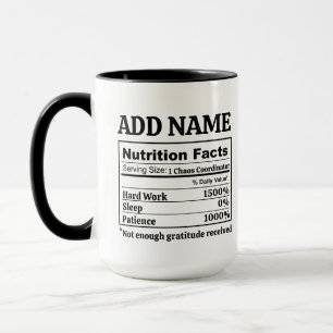 Benutzerdefinierter Dankeschön-Becher für Arbeitsk Tasse