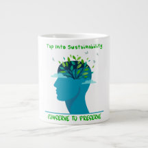 Benutzerdefinierter Design-Becher für Nachhaltigke