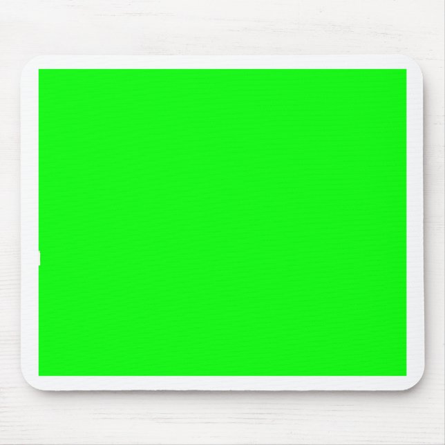 Benutzerdefinierter Designer für grüne Farbe Mousepad (Vorne)